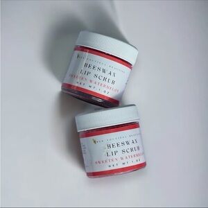 🆕🤍ORGANIC 🐝 WATERMELON 🍉 LIP SCRUB